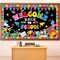 Welcome Back to School Bulletin Board Decorations First Day of School Theme Classroom Bulletin Board Border Set Pencil Notebook Schoolbag Paper Cutouts Preschool Chalkboard Wall Decor